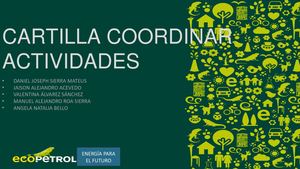 Entregable Cartilla Coordinar Actividades De Talento Humano