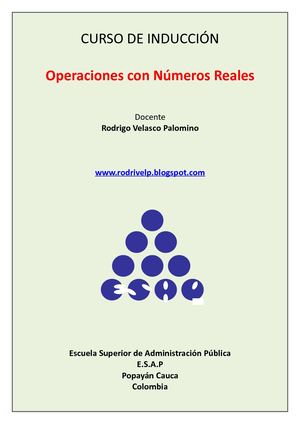 Operaciones Con Números Reales