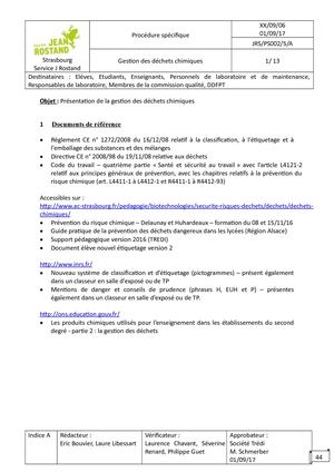 Jrs Ps002 5 A Gestions Des D Ã©chets Chimiques