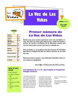 La Voz de Las Viñas 16 17