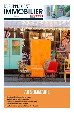 Le Supplément Immobilier Corse Matin Juin 2017