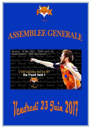 Livret Assemblée générale US SAINTES HANDBALL