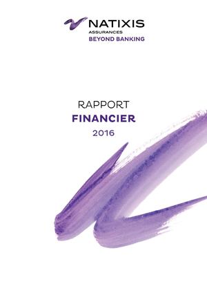 Rapport financier Natixis Assurances 2016