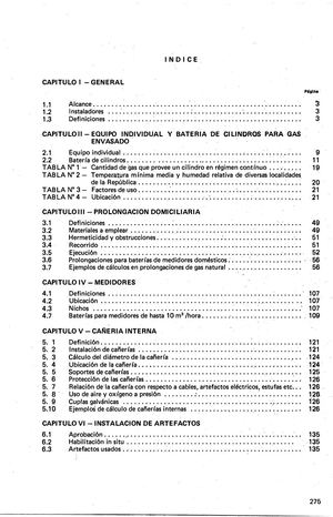 Nag 200 Disposiciones Y Normas Mínimas Para La Ejecución De Instalaciones Domiciliarias De Gas