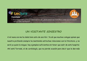 Un Visitante Siniestro