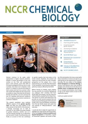 Newsletter of the NCCR Chemical Biology - Issue nr 6