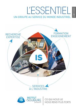 L Essentiel 2017 Groupe Institut De Soudure