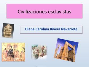 Sociedades Esclavistas En La Antigüedad