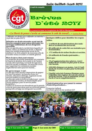 Brèves D'été 2017 à Imprimer