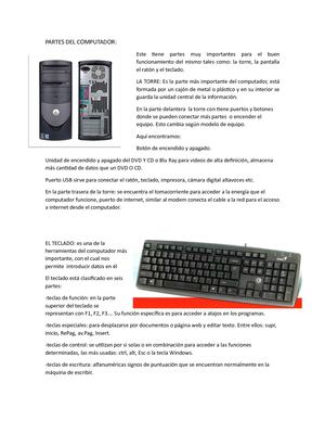 Partes Del Computador