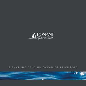Plaquette PONANT Yacht Club