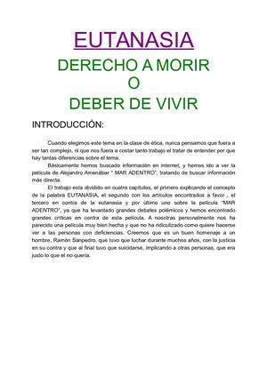 Eutanasia