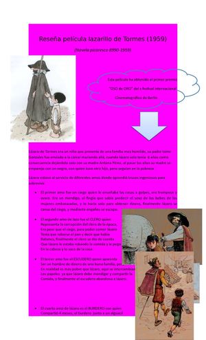 Reseña Película Lazarillo De Tormes