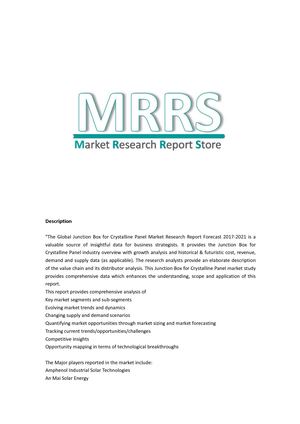 Global Iron Disilicide Market Research Report Forecast 2017 To 2021