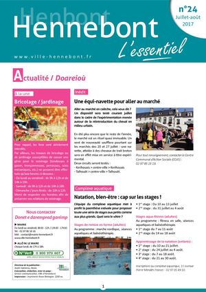L'Essentiel N°24 Juillet-Août 2017
