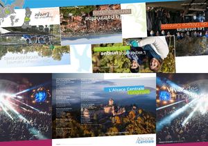 Carte Touristique Alsace centrale