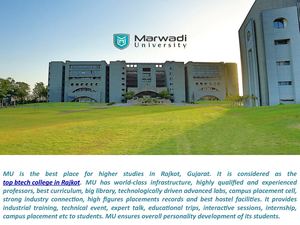 Top Btech College In Rajkot