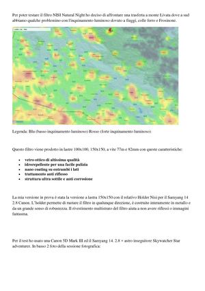 Recensione Filtro Nisi Natural Night