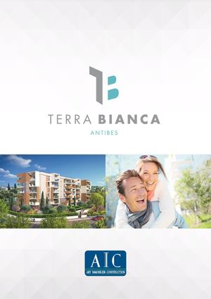 PLAQUETTE COMMERCIALE - ANTIBES