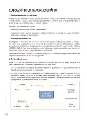 Elaboración de un trabajo monográfico