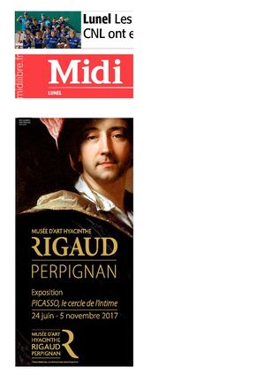 Midi Libre Lunel 27 06 2017