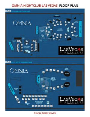 Omnia Floor Plan and Table Seating Chart