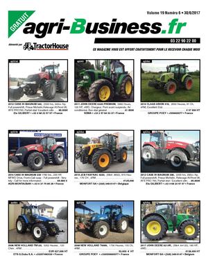 AGRI BUSINESS VOLUME 19 NUMÉRO 6 • 30/06/2017