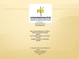 Presentación Bitacora Trabalenguas