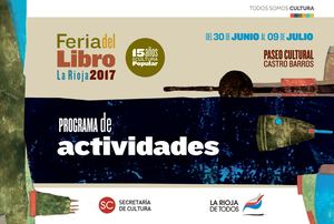 Programa Feria del Libro La Rioja 2017