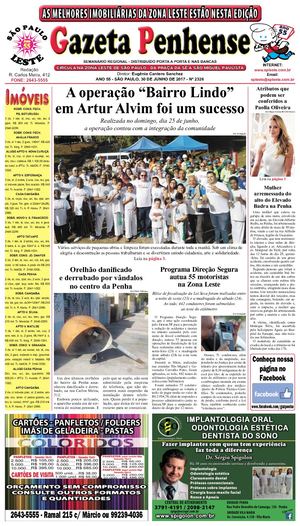 Gazeta Penhense edição 2326 - 30.06.17