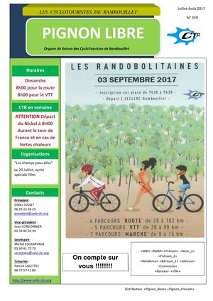 Juillet-Aout 2017