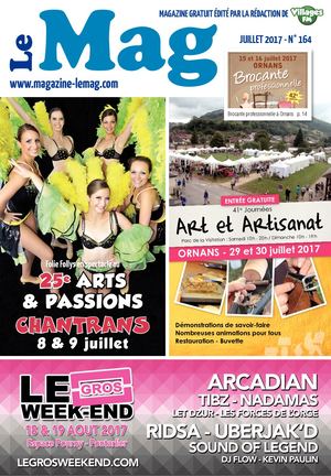 LE MAG N°164 JUILLET 2017