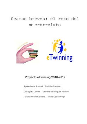 SEAMOS BREVES: el reto del microrrelato