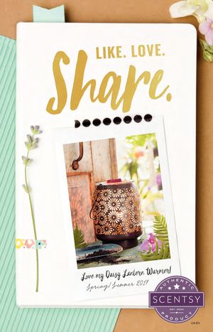 Scentsy Spring Summer Catalog 2017 Canada