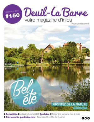 Magazine Deuil-La Barre & Vous - Juillet/août - N°150
