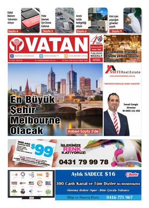 Yeni Vatan Turkish Newspaper Issue No: 1895