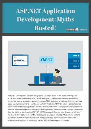 Asp Net Application Development Myths Busted!