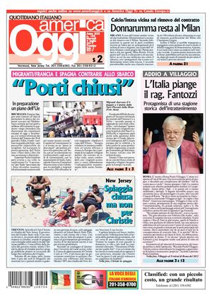 America Oggi 4 Luglio 2017