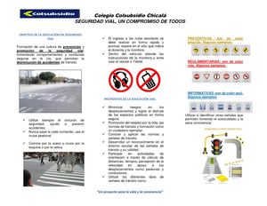Boletín Seguridad Vial Marzo