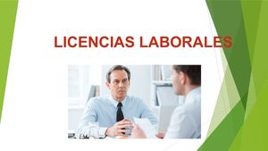 Licencias Laborales
