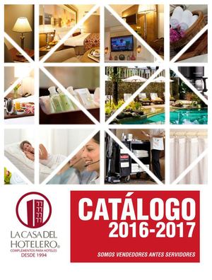 Catalogo La Casa Del Hotelero 2016 - 2017