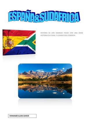 2017. Fernando Illera García España Y Sudáfrica
