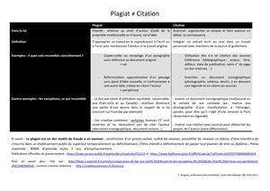 Plagiat Et Citation