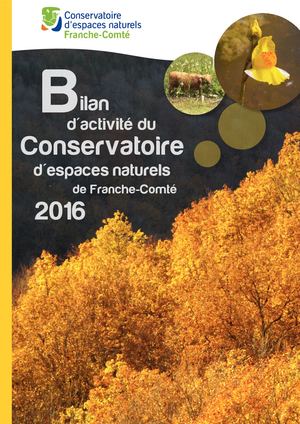Bilan Activite 2016 CEN Franche Comté