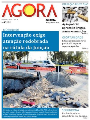 Jornal Agora - Edição 11787 - 5 de Julho de 2017
