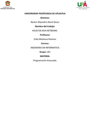 Queson Los Hilos En Java