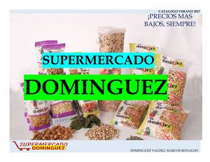 Ofertas Del Supermercado Dominguez