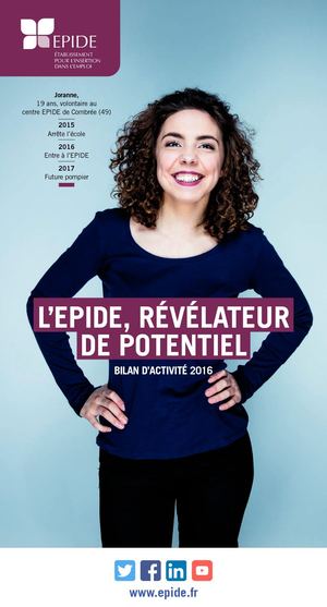 Bilan Activité 2016 de l'EPIDE