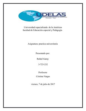 practica universitaria