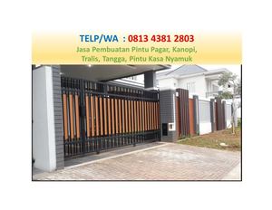 CALL/WA: 0896 1818 0116  Pagar Minimalis Sidoarjo